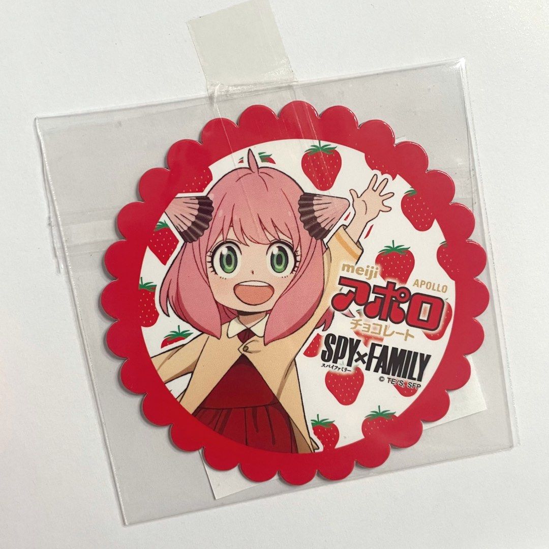 Spy x Familyanya forger meiji apollo chocolate magnet