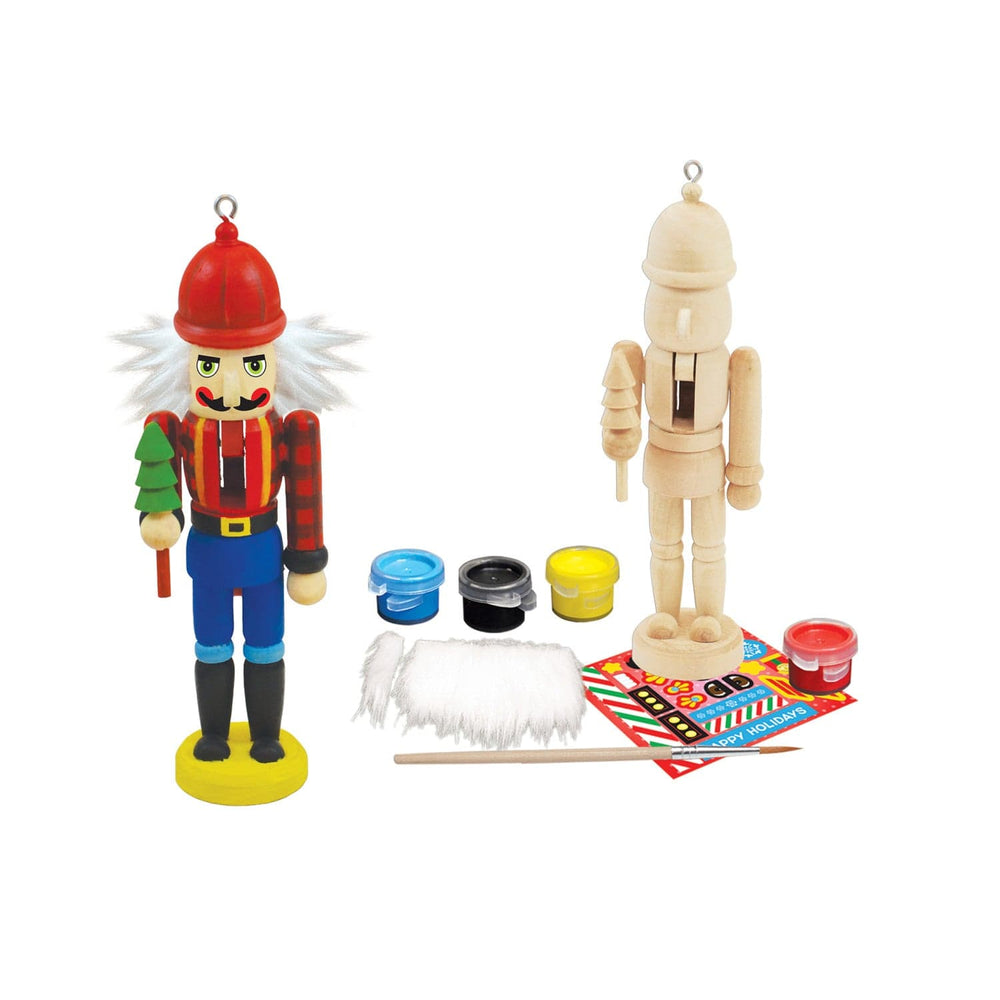 Nutcracker Lumberjack Ornament Wood Paint Kit (ONLINE ORDER ONLY)