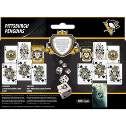 Pittsburgh Penguins - 2-Pack Playing Cards & Dice Set (ONLINE ORDER ONLY)
