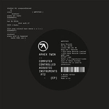 Aphex Twin - Computer Controlled Acoustic Instruments PT 2 (Extended Play, Digital Download Card) [Vinyl] (ONLINE ORDER ONLY)