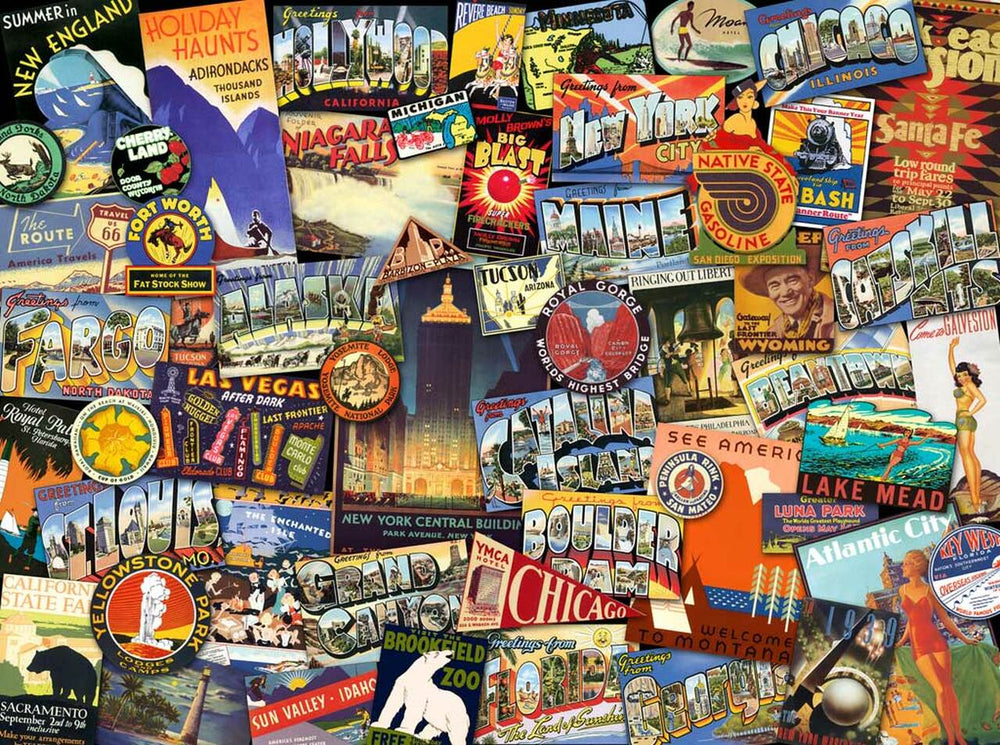Puzzle: Road Trip USA (ONLINE ORDER ONLY)