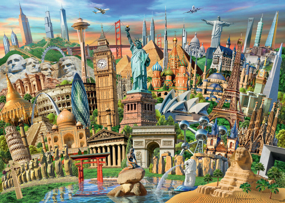 Puzzle: World Landmarks (ONLINE ORDER ONLY)
