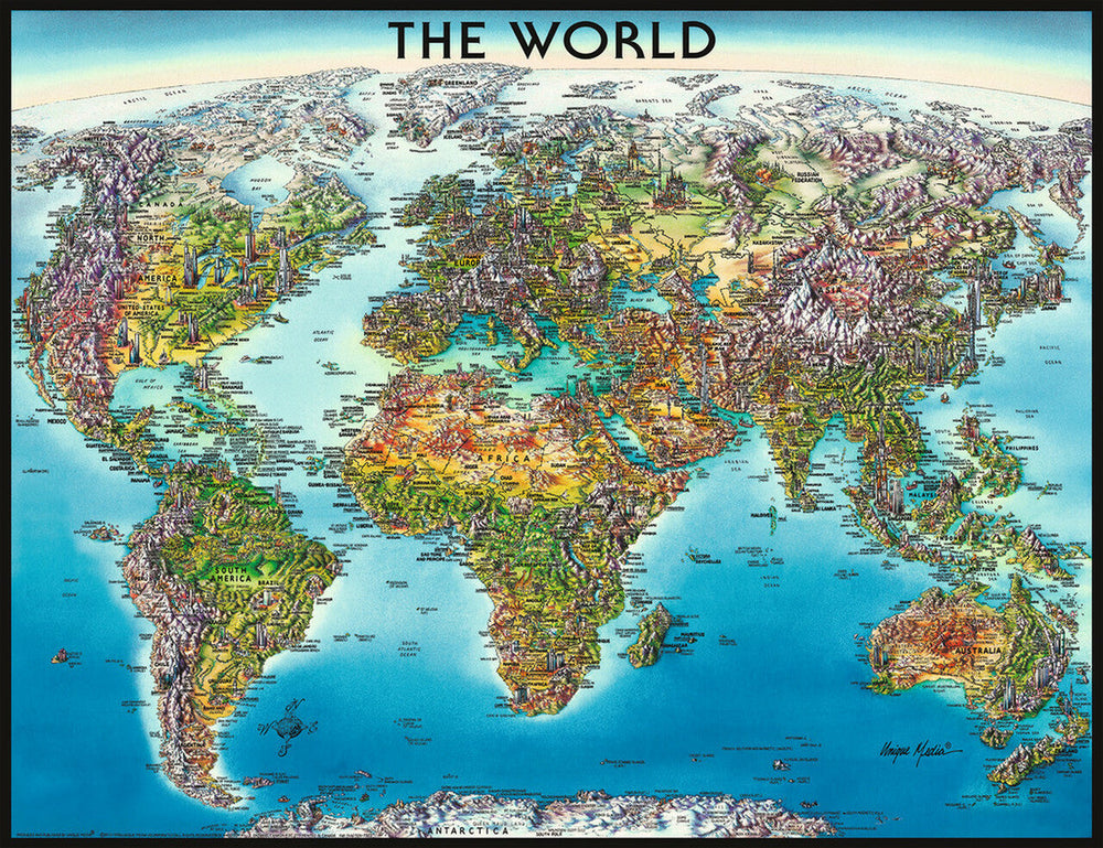 Puzzle: World Map (ONLINE ORDER ONLY)