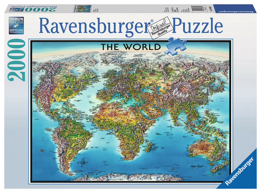 Puzzle: World Map (ONLINE ORDER ONLY)