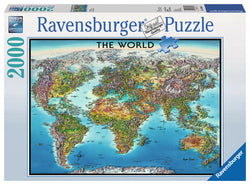 Puzzle: World Map (ONLINE ORDER ONLY)