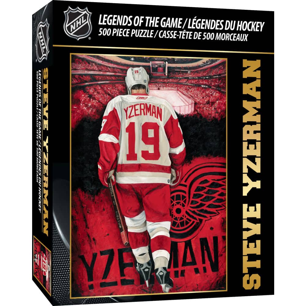 Legends of the Game - Steve Yzerman 500 Piece Jigsaw Puzzle
