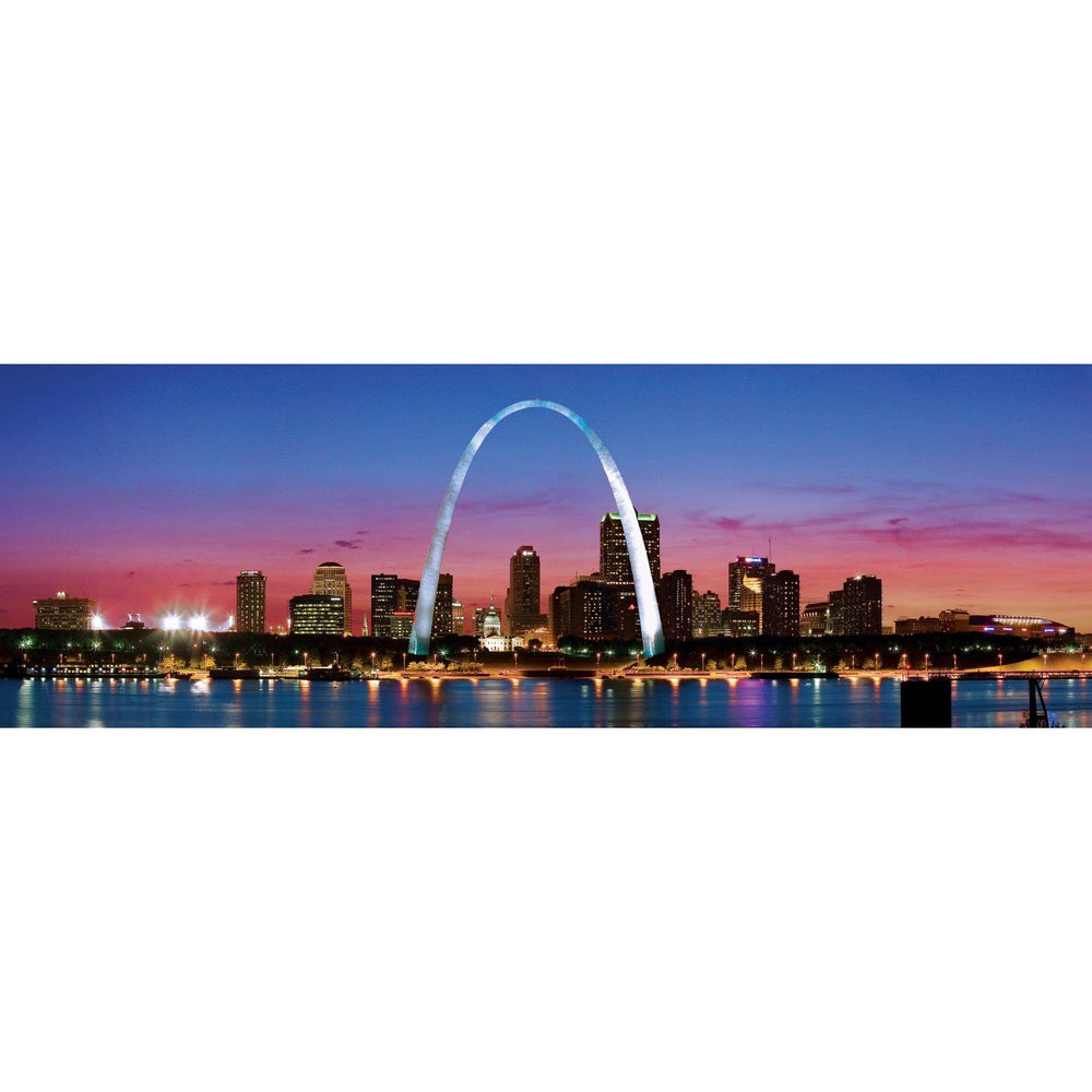 St. Louis, Missouri 1000 Piece Panoramic Jigsaw Puzzle (ONLINE ORDER ONLY)