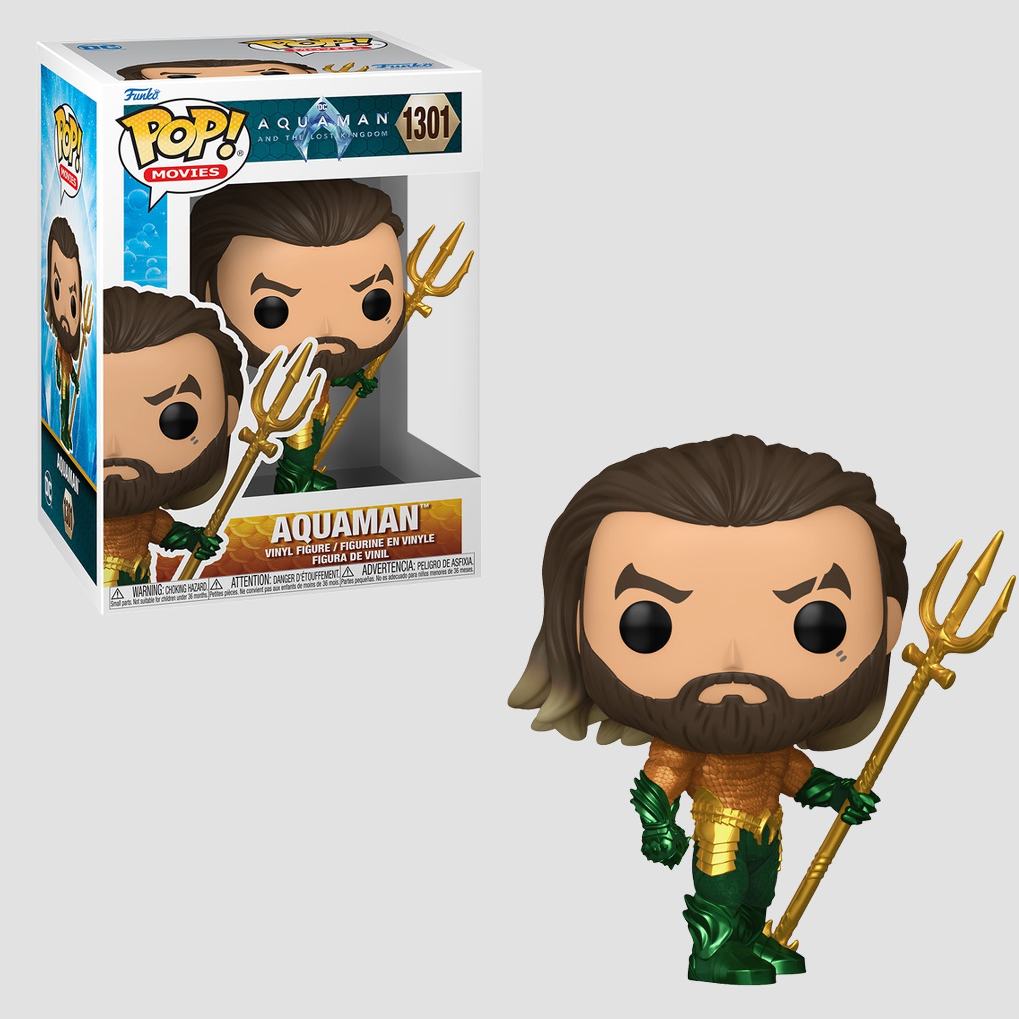 Aquaman (Aquaman and the Lost Kingdom) DC Comics Funko Pop! (Online Order Only)