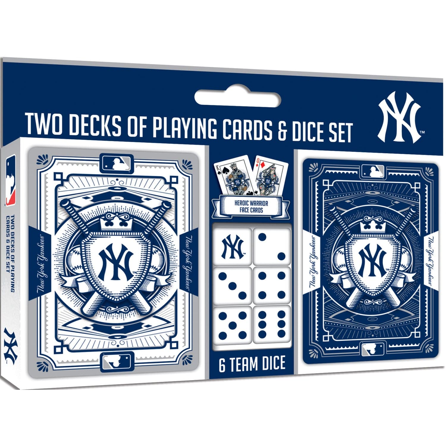 New York Yankees - 2-Pack Playing Cards & Dice Set (ONLINE ORDER ONLY)