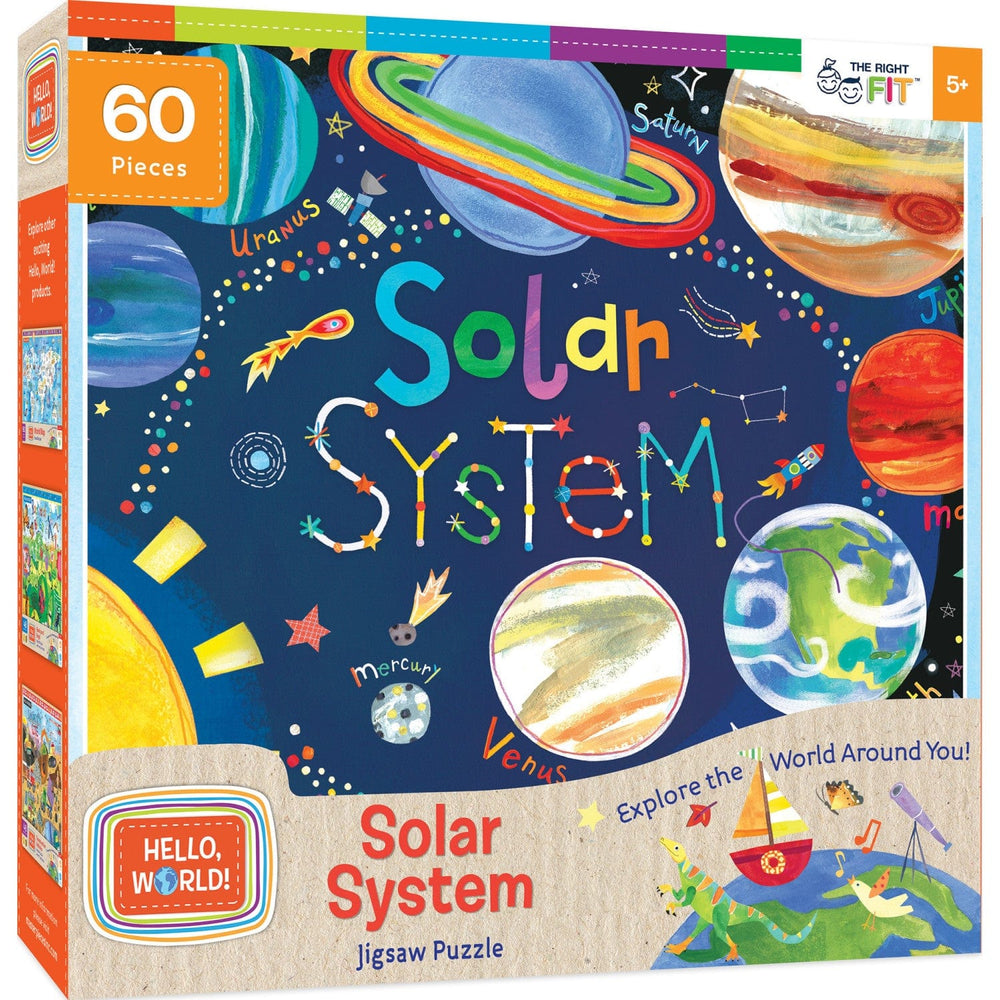 Hello, World! - Solar System 60 Piece Jigsaw Puzzle (ONLINE ORDER ONLY)