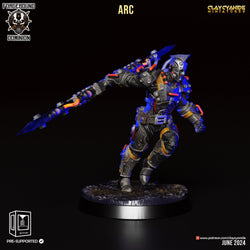 3D Printed Clay Cyanide Forgebound Dominion 28 32 mm D&D (Online Only)