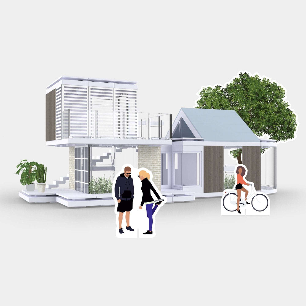 Bundle kit with Arckit A100 and GO Eco Architectural Model Kits (ONLINE ORDER ONLY)