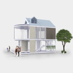 Bundle kit of 10 Arckit A100 Architectural Model Building Kits & Building Plates (ONLINE ORDER ONLY)