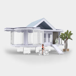 Bundle kit of 10 Arckit A100 Architectural Model Building Kits & Building Plates (ONLINE ORDER ONLY)