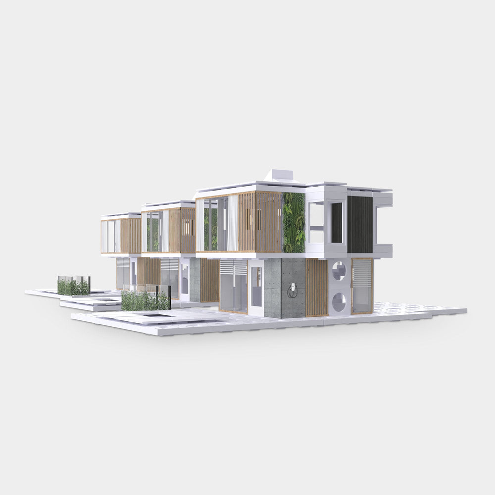 Bundle kit of 6 Arckit A500 Architectural Model Building Kits & Building Plates (ONLINE ORDER ONLY)