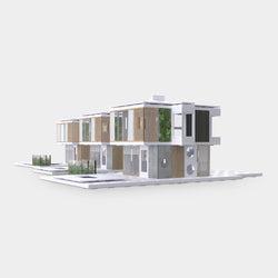 Bundle kit of 6 Arckit A500 Architectural Model Building Kits & Building Plates (ONLINE ORDER ONLY)