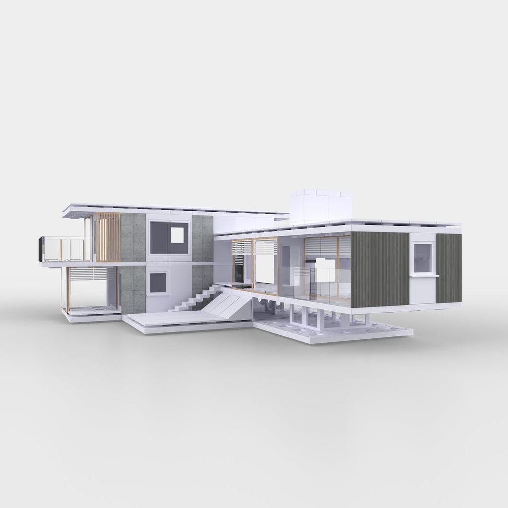 Bundle kit of 6 Arckit A500 Architectural Model Building Kits & Building Plates (ONLINE ORDER ONLY)