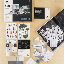 Bundle kit of 10 Arckit A100 Architectural Model Building Kits & Building Plates (ONLINE ORDER ONLY)