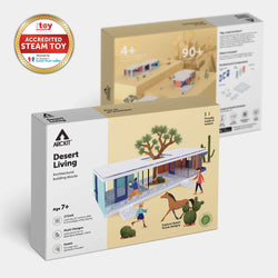 Bundle kit with Arckit Coastal Living, Mountain Living and Desert Living Architectural Model Kits (ONLINE ORDER ONLY)