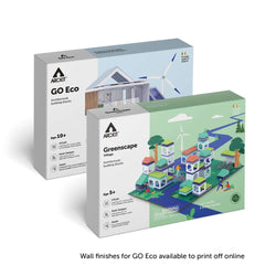 Bundle kit with Arckit GO Eco and Greenscape Village Architectural Model Kits (ONLINE ORDER ONLY)