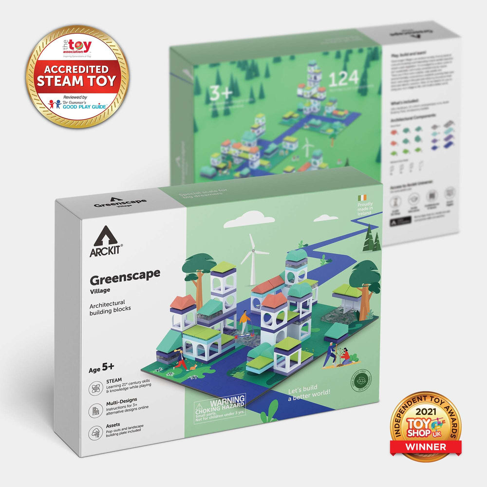 Bundle kit with Arckit GO Eco and Greenscape Village Architectural Model Kits (ONLINE ORDER ONLY)