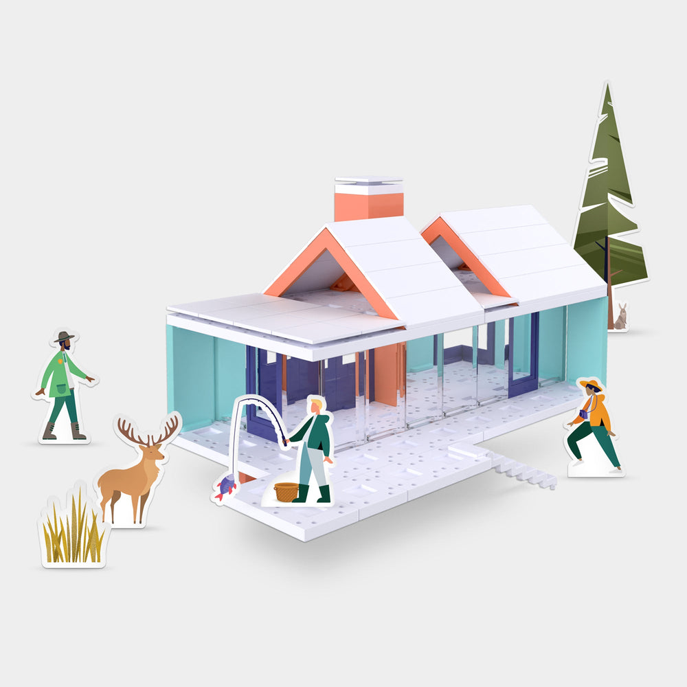 Bundle kit with Arckit Coastal Living, Mountain Living and Desert Living Architectural Model Kits (ONLINE ORDER ONLY)