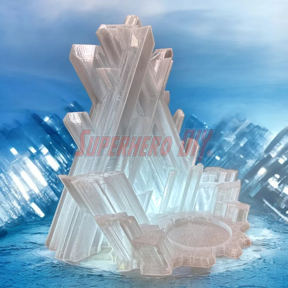 Arctic Crystal Fortress Display Stand for 1:12 Scale Action Figures like DC Multiverse (ONLINE ORDER ONLY)