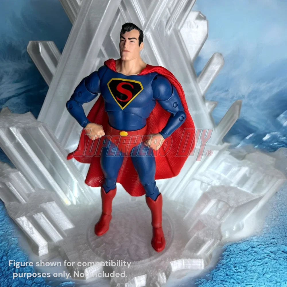 Arctic Crystal Fortress Display Stand for 1:12 Scale Action Figures like DC Multiverse (ONLINE ORDER ONLY)