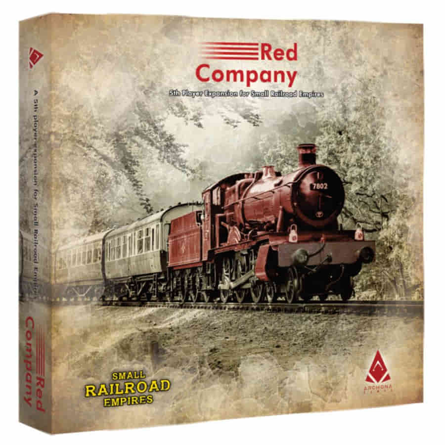 Small Railroad Empires: Red Company (Expansion) (ONLINE ORDER ONLY)