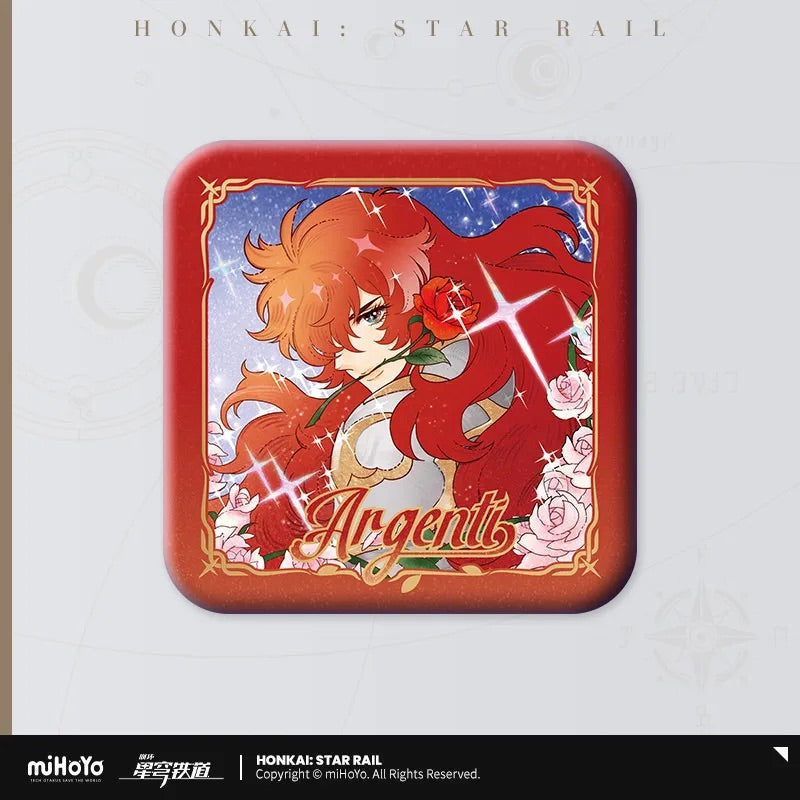 Argenti Gorgeous Series Tinplate Badge (ONLINE ORDER ONLY)