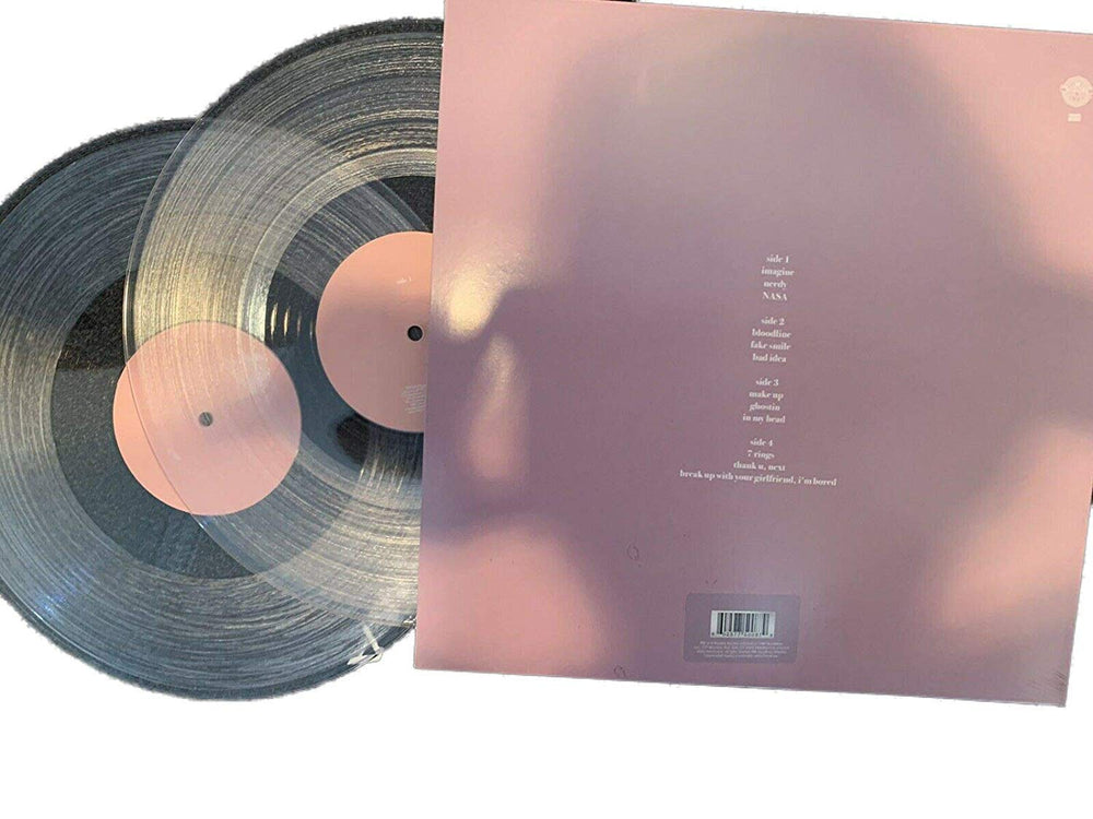 Thank U, Next (Limited Edition, Clear Colored Vinyl) (2 Lp's) [Vinyl] (ONLINE ORDER ONLY)