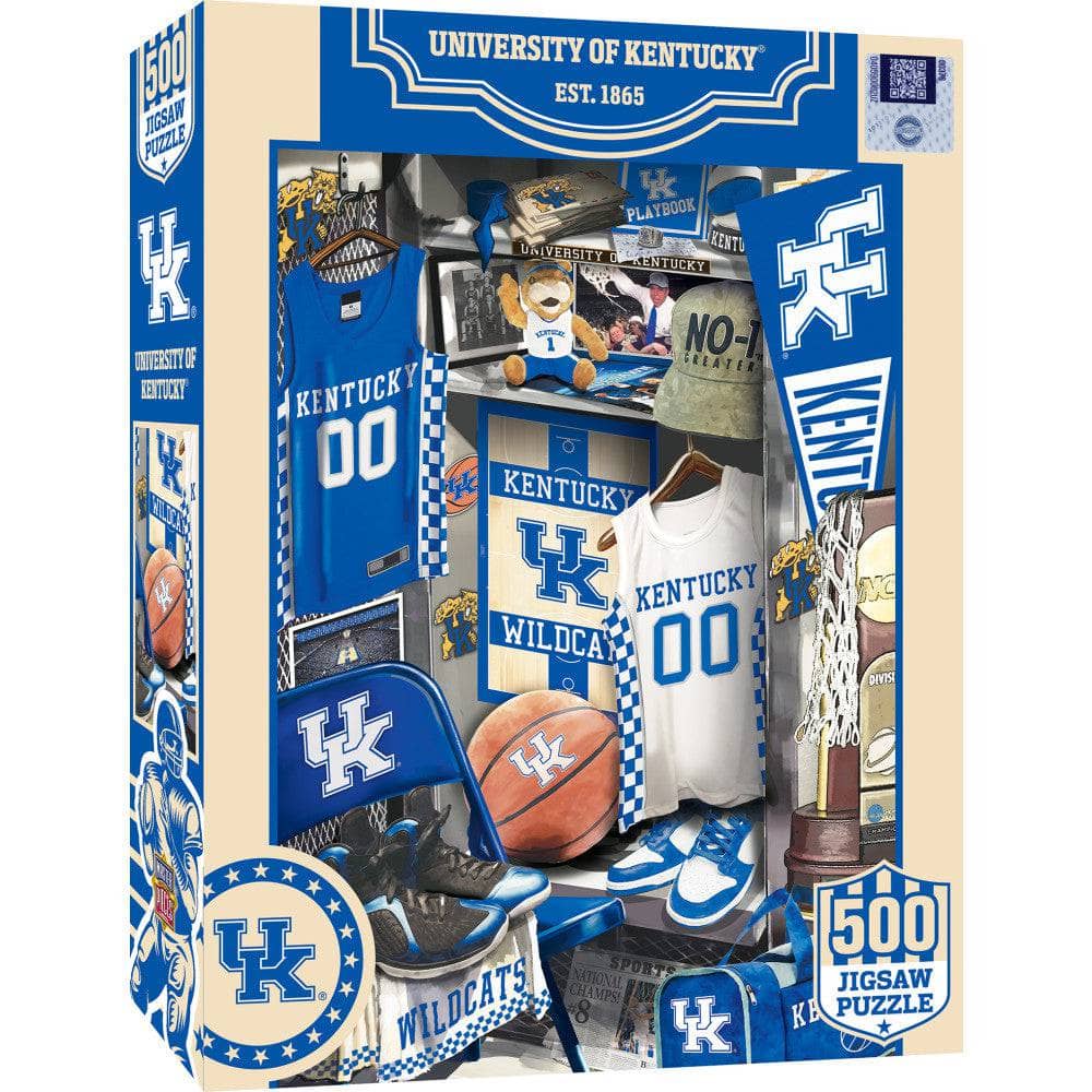 Kentucky Wildcats - Locker Room 500 Piece Jigsaw Puzzle (ONLINE ORDER ONLY)