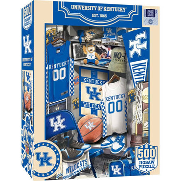 Kentucky Wildcats - Locker Room 500 Piece Jigsaw Puzzle (ONLINE ORDER ONLY)