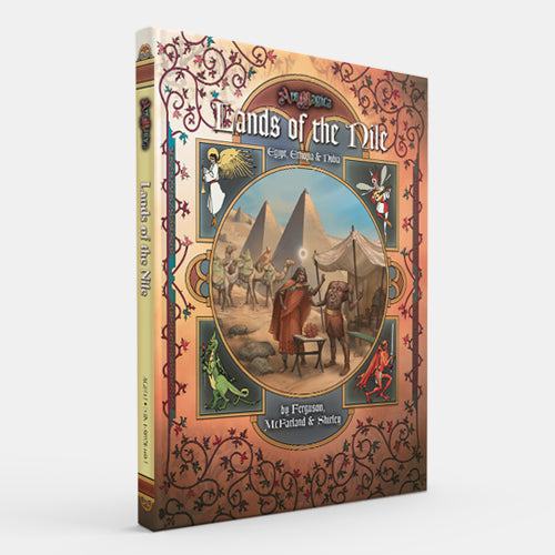 Lands of the Nile: Egypt, Ethiopia & Nubia (Ars Magica 5E) (ONLINE ORDER ONLY)