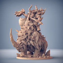 3D Printed Artisan Guild Armored Frosthorn Frostmetal Clan 28mm 32mm (Online Only)