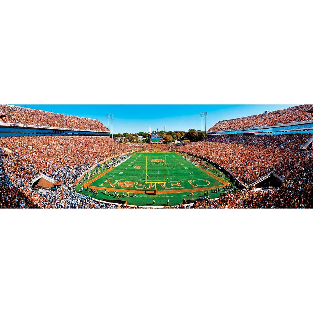 Clemson Tigers - 1000 Piece Panoramic Jigsaw Puzzle - End View (ONLINE ORDER ONLY)
