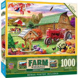 Farm & Country - Harvest Ranch 1000 Piece Jigsaw Puzzle (ONLINE ORDER ONLY)