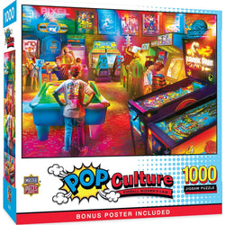 Pop Culture - Pinball Wizard's Lair 1000 Piece Jigsaw Puzzle (ONLINE ORDER ONLY)