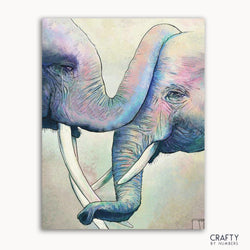 Art Elephants In Love (ONLINE ORDER ONLY)