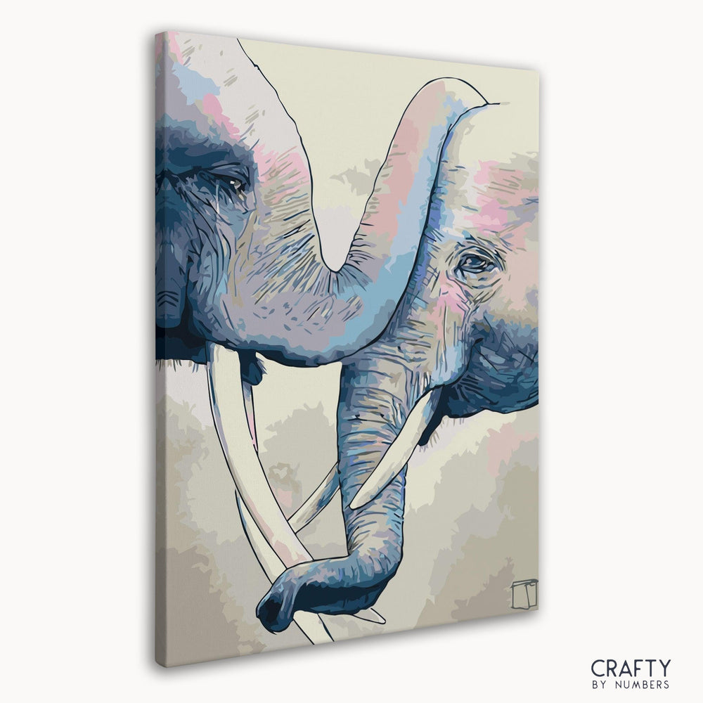Art Elephants In Love (ONLINE ORDER ONLY)