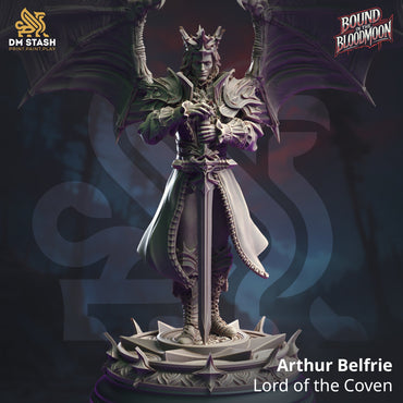 Arthur Belfrie, Lord of the Coven (Male Vampire Shapeshifter) (Online Only)