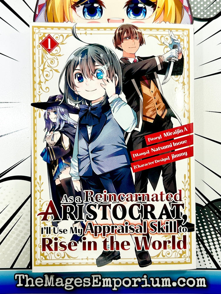 As A Reincarnated Aristocrat, I'll Use My Appraisal Skill to Rise in the World Vol 1 (Online Order Only)