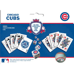 Chicago Cubs - 2-Pack Playing Cards & Dice Set (ONLINE ORDER ONLY)