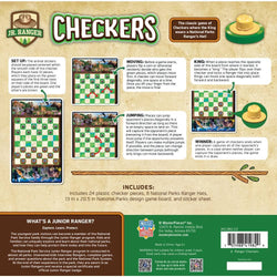 Jr. Ranger Checkers Board Game