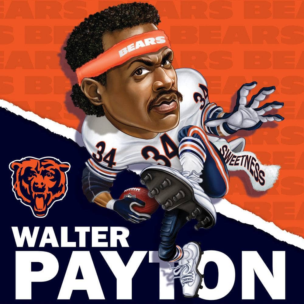 All-Time Greats Chicago Bears - Walter Payton 100 Piece Jigsaw Puzzle