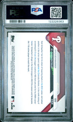 Graded 2025 Topps Now Kyle Schwarber #195 Baseball Card PSA 10 Gem Mint (ONLINE ORDER ONLY)