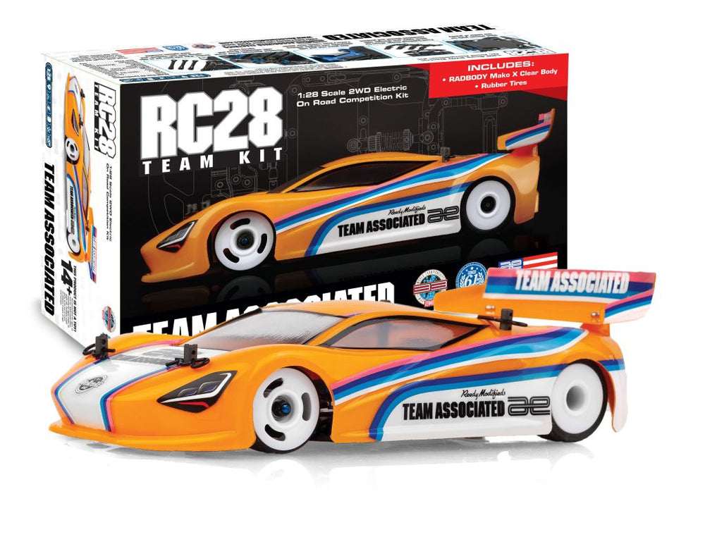 Team Associated RC28R 1/28 Scale 2WD Electric On-Road Competition Kit