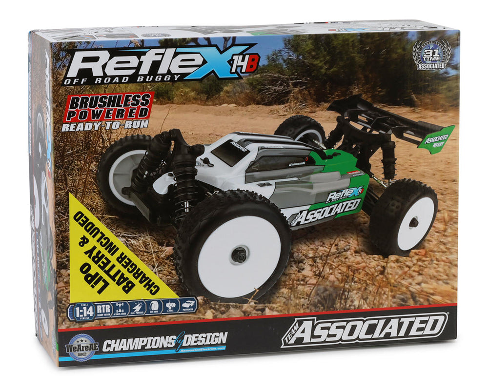 Team Associated Reflex 14B Gamma RTR 1/14 4WD Electric Buggy 2.4GHz LiPo Combo (ONLINE ORDER ONLY)