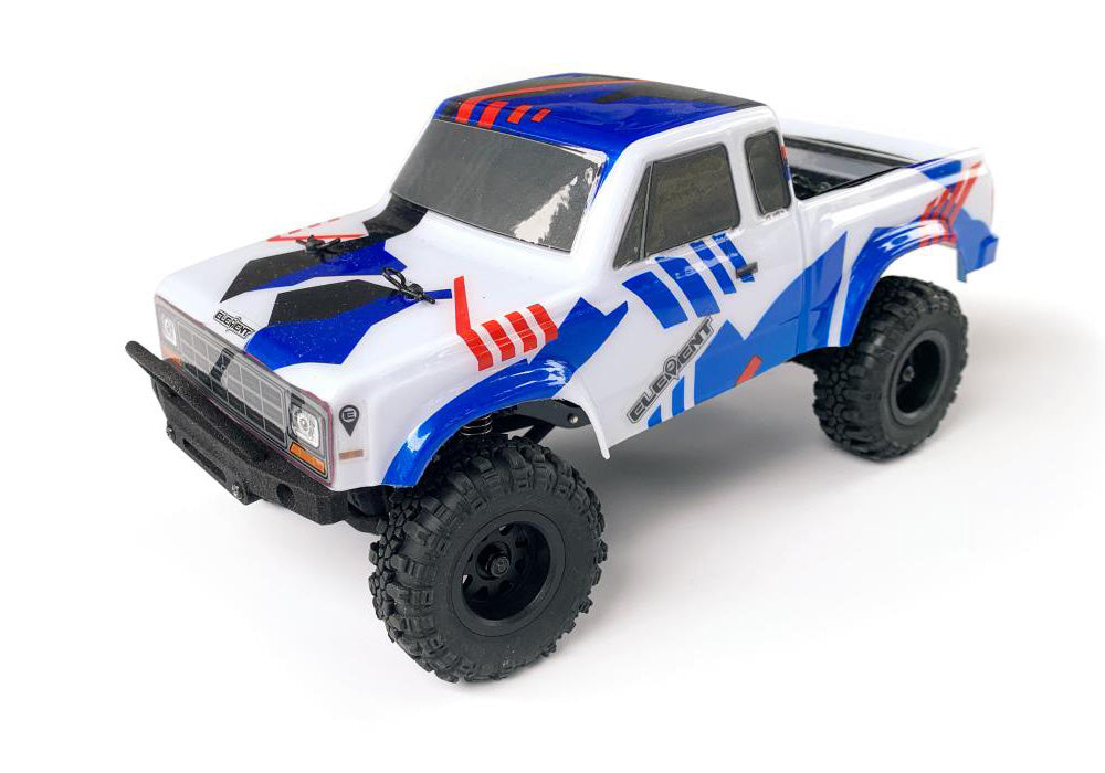 Element RC Enduro24 Sendero 1/24 4WD RTR Scale Mini Trail Truck Red/Blue 2.4GHz Radio (ONLINE ORDER ONLY)