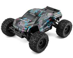 Team Associated Reflex 14MT 1/14 RTR 4WD Brushless Mini Monster Truck Combo (Blue/Purple) w/2.4GHz Radio, Battery & Charger 20190C (ONLINE ORDER ONLY)